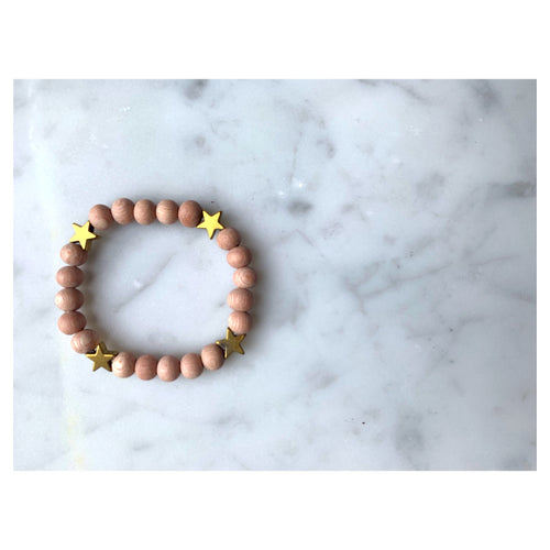 Star & Rosewood Diffuser Bracelet For Kid